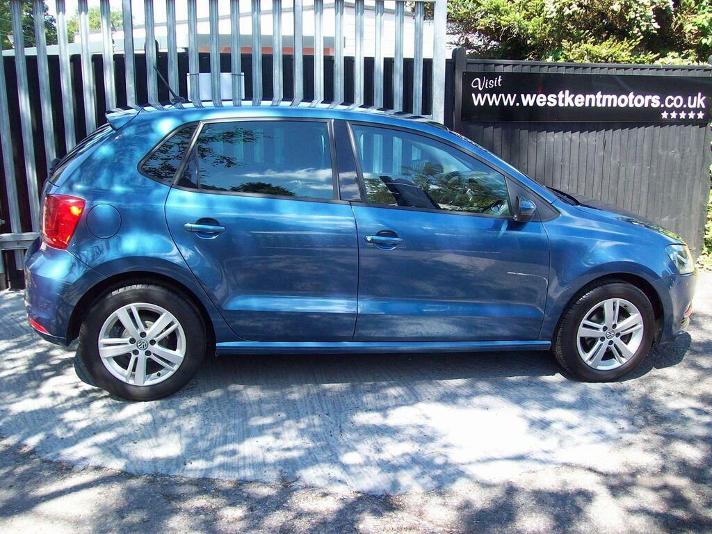 Volkswagen Polo 1.0 Bluemotion Tech Match Edition Euro 6 S S Blue #2