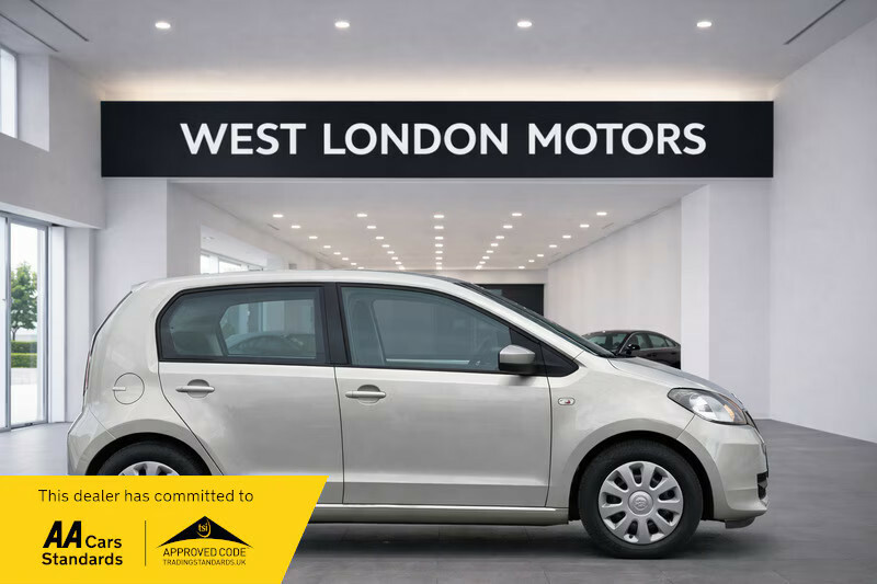 Skoda Citigo 1.0 Mpi Greentech Se Euro 5 S S Hatchback Pe Beige #3
