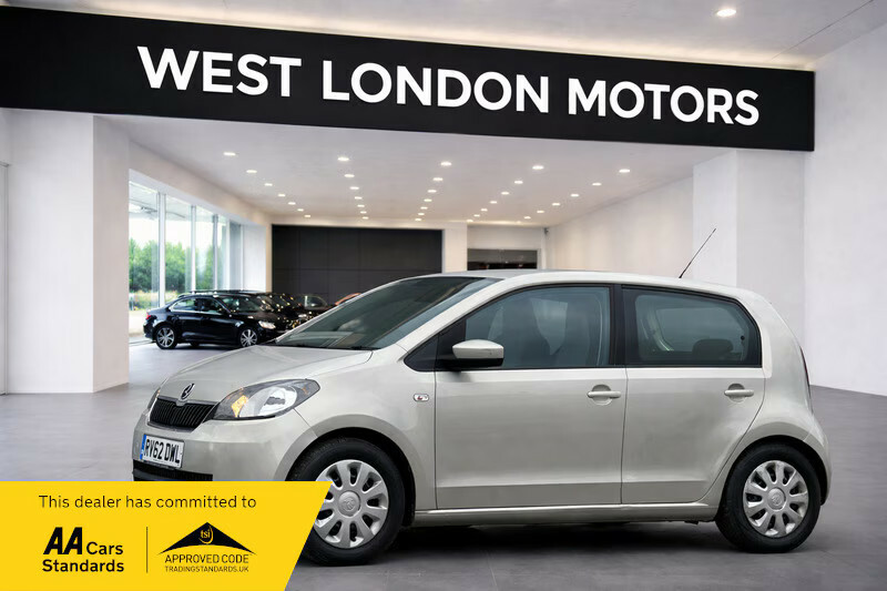 Skoda Citigo 1.0 Mpi Greentech Se Euro 5 S S Hatchback Pe Beige #2