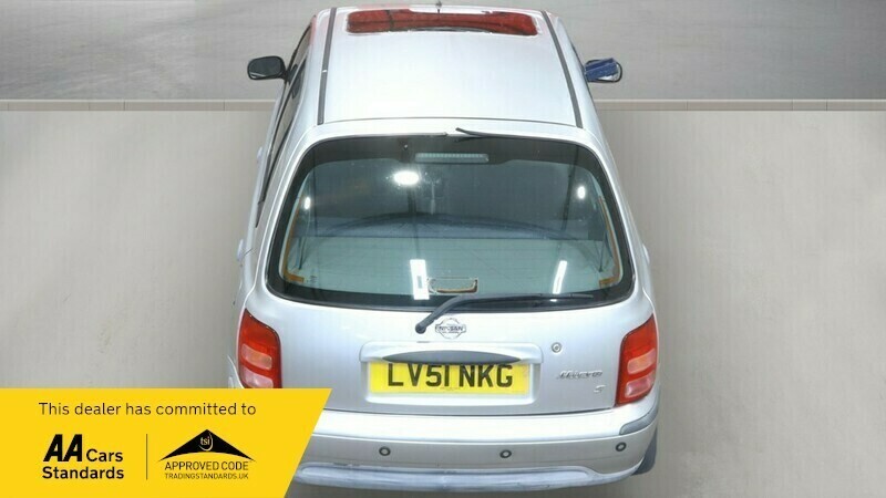 Nissan Micra Hatchback Blue #8