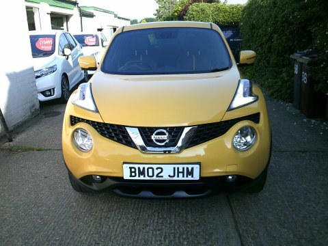 Nissan Juke 2017 17 Tekna Yellow #5