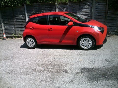 Toyota Aygo 2018 68 Vvt-i HJ68DVF Red #4