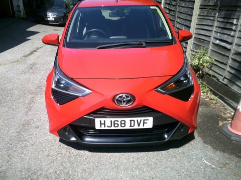 Toyota Aygo 2018 68 Vvt-i HJ68DVF Red #5