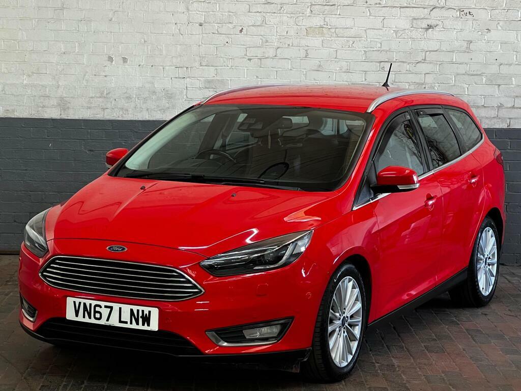 Ford Focus 1.5 Tdci Titanium X Euro 6 S S Red #4