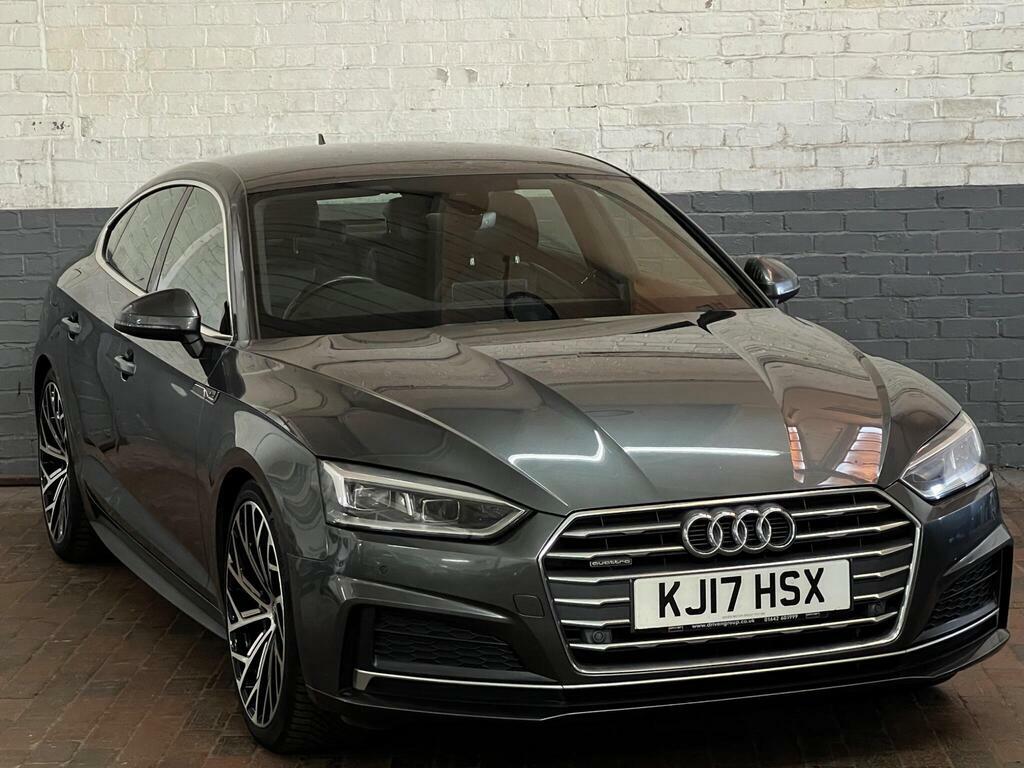 Audi A5 2.0 Tdi S Line Sportback S Tronic Quattro Euro 6 Grey #3