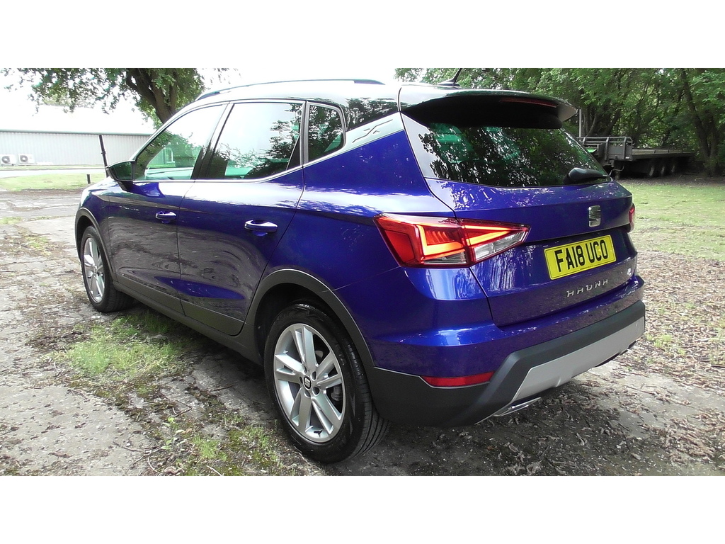 Seat Arona Tsi Fr Blue #4
