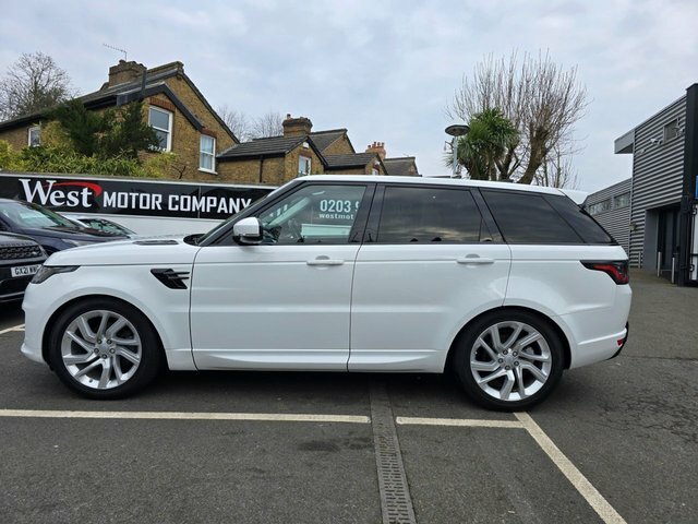 Land Rover Range Rover Sport 3.0 Sdv6 Hse Dynamic White #6