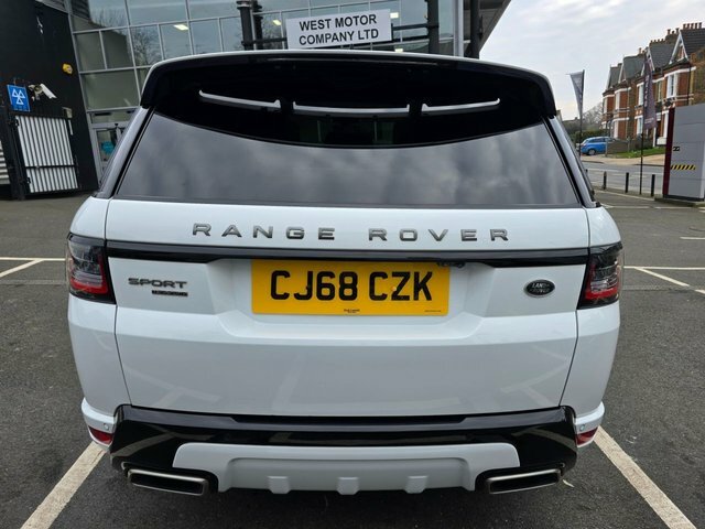Land Rover Range Rover Sport 3.0 Sdv6 Hse Dynamic White #4