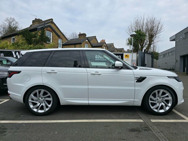 Land Rover Range Rover Sport 3.0 Sdv6 Hse Dynamic White #2