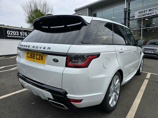 Land Rover Range Rover Sport 3.0 Sdv6 Hse Dynamic White #3