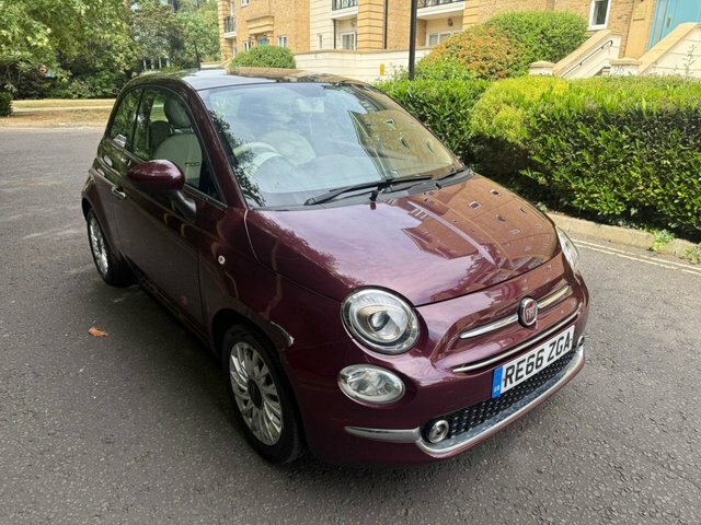 Fiat 500 1.2 Lounge Hatchback Red