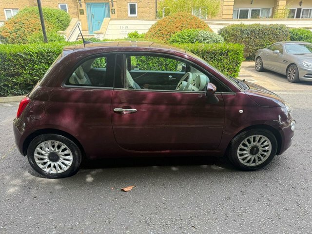 Fiat 500 1.2 Lounge Hatchback RE66ZGA Red #2