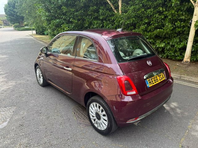 Fiat 500 1.2 Lounge Hatchback RE66ZGA Red #5