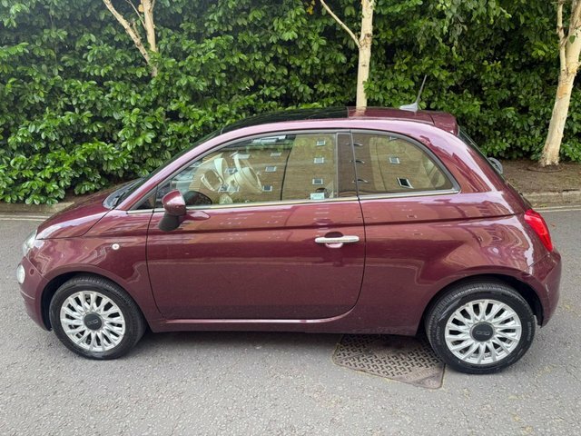 Fiat 500 1.2 Lounge Hatchback RE66ZGA Red #6