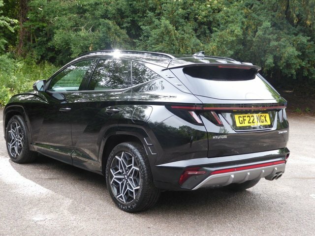 Hyundai Tucson 1.6 T-gdi N Line GF22NGX Black #2