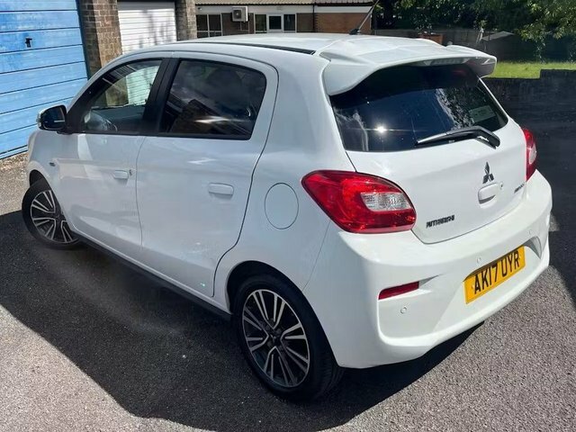 Mitsubishi Mirage 1.2 Juro Hatchback White #3