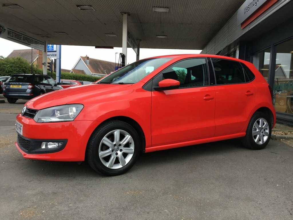 Volkswagen Polo 1.2 Match Hatchback Euro 5 60 P Red #3