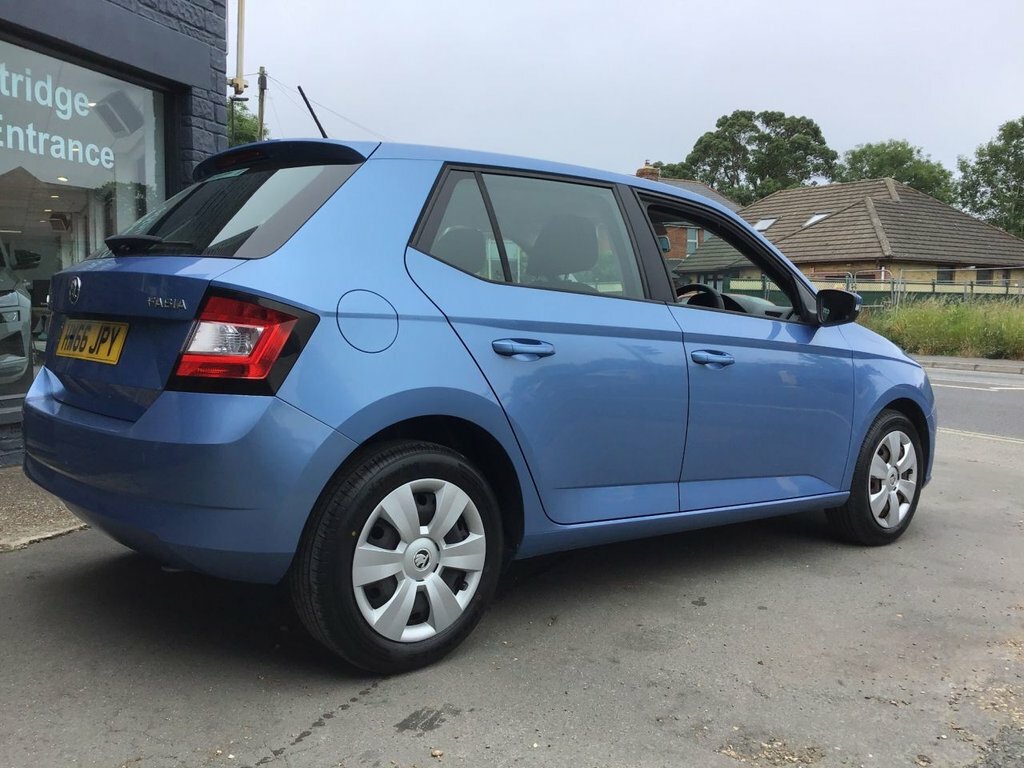 Skoda Fabia S Hatchback Blue #4