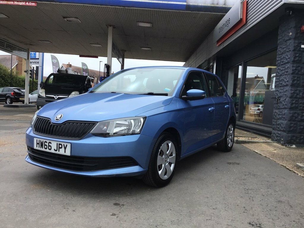 Skoda Fabia S Hatchback Blue #2