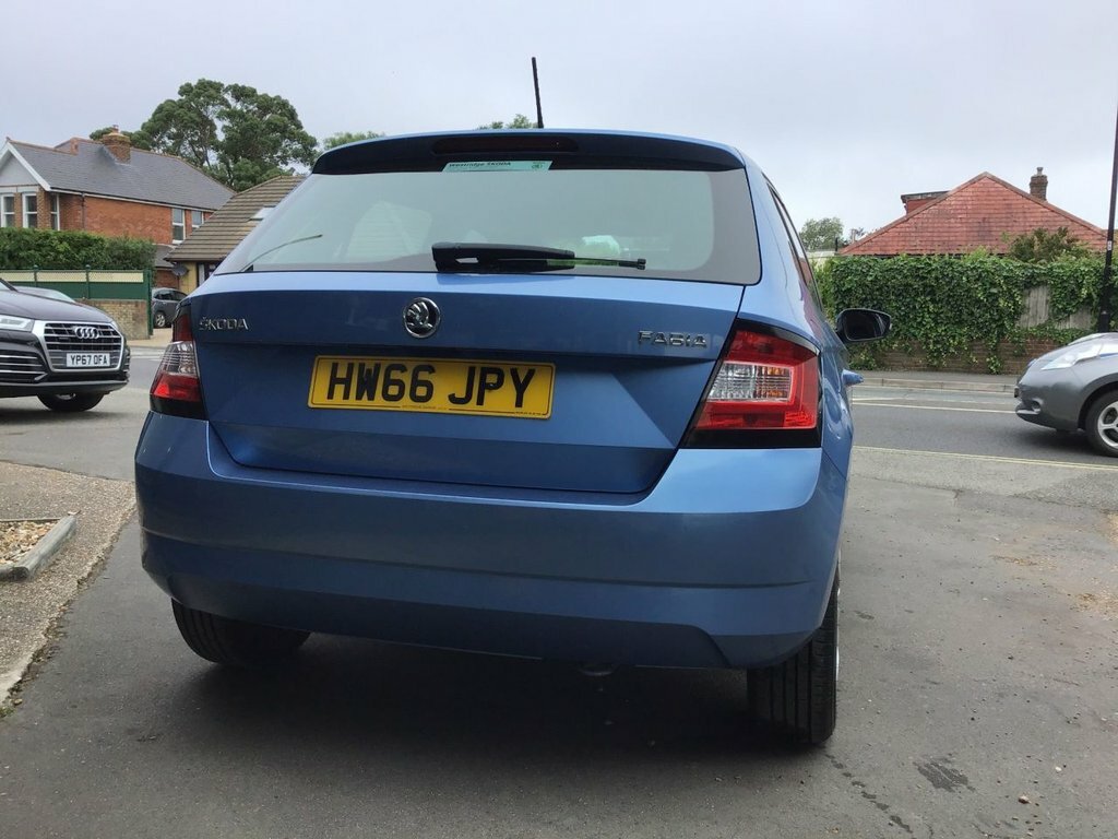 Skoda Fabia S Hatchback Blue #5