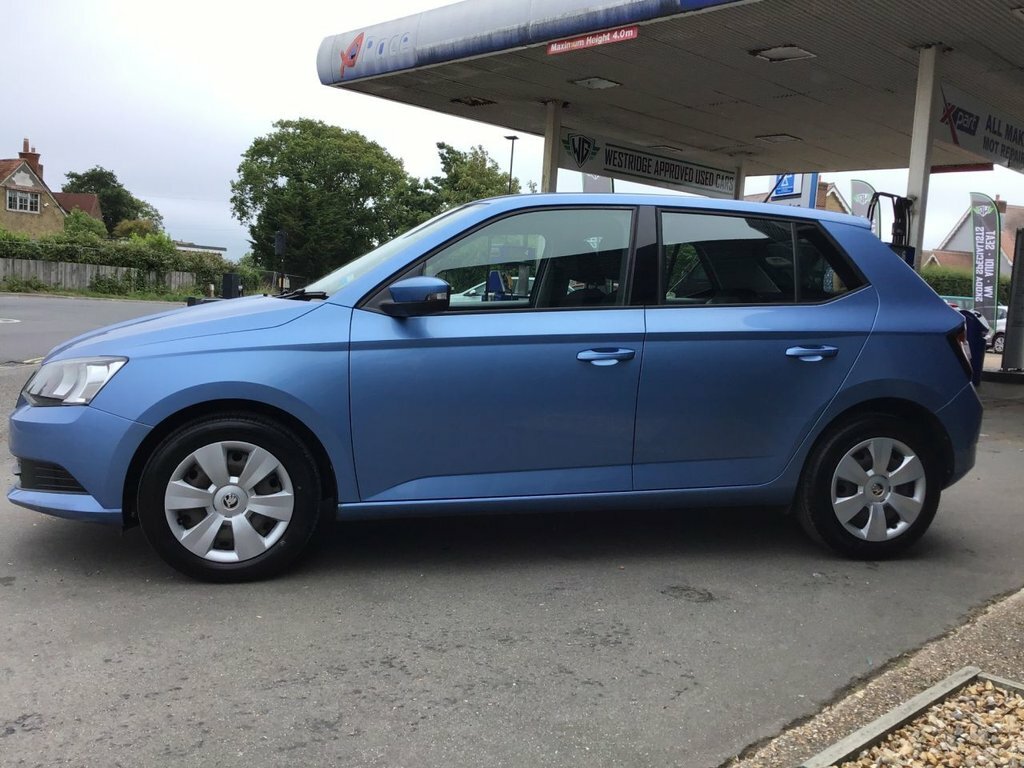 Skoda Fabia S Hatchback Blue #3