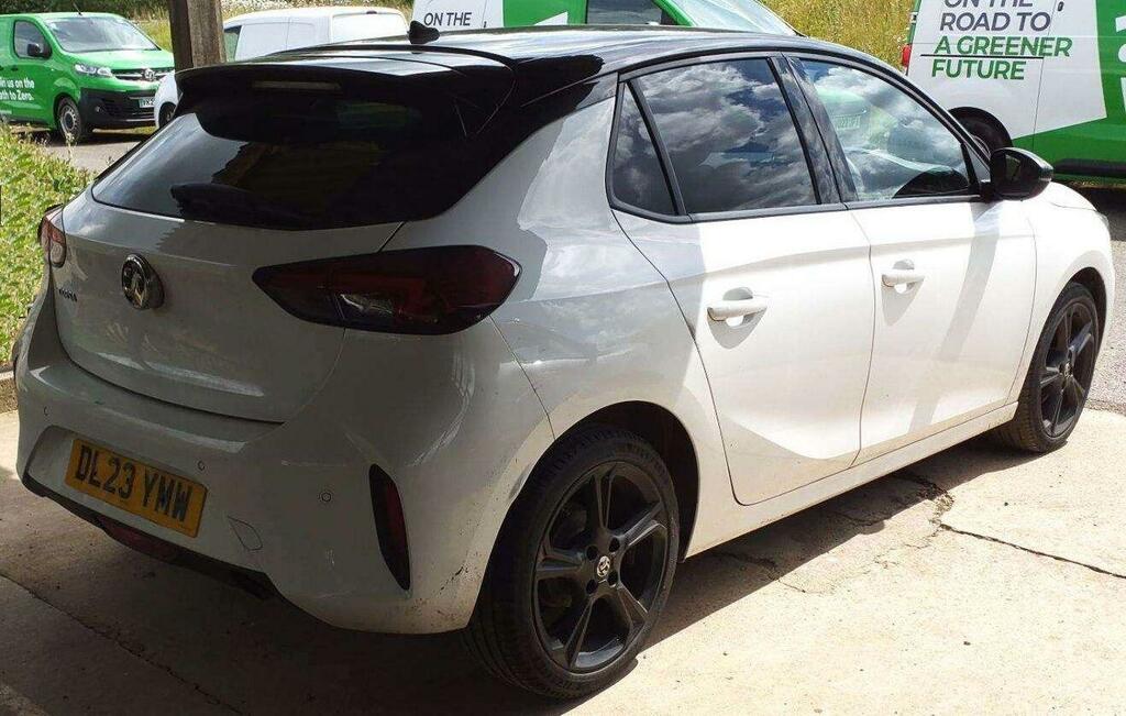 Vauxhall Corsa Gs White #3