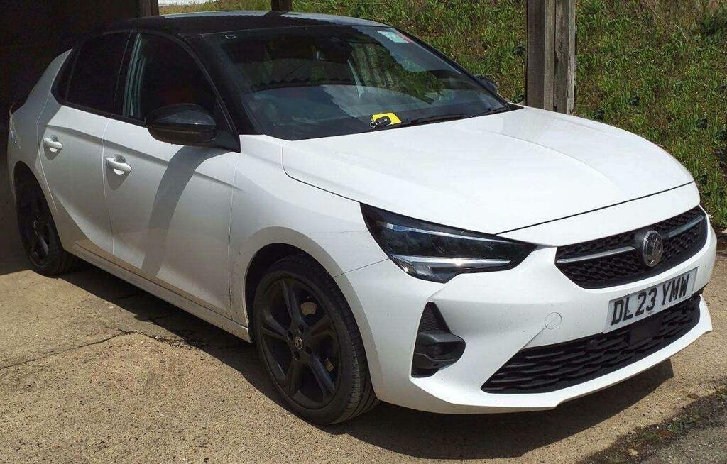 Vauxhall Corsa Gs White #1