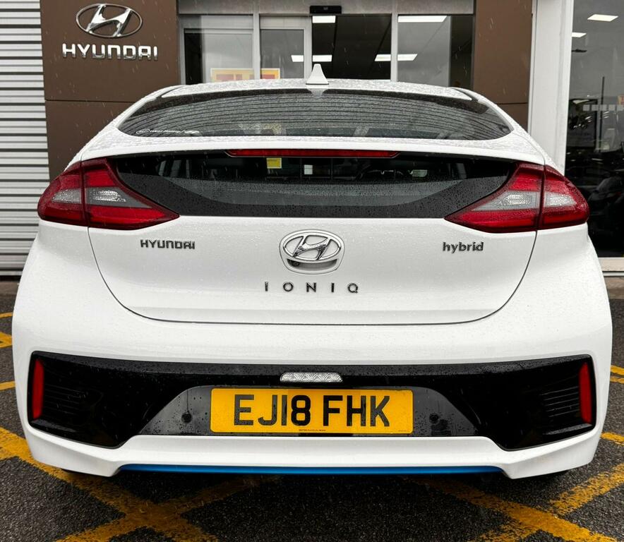 Hyundai Ioniq 1.6 H-gdi Premium Se Dct Euro 6 Ss EJ18FHK White #5