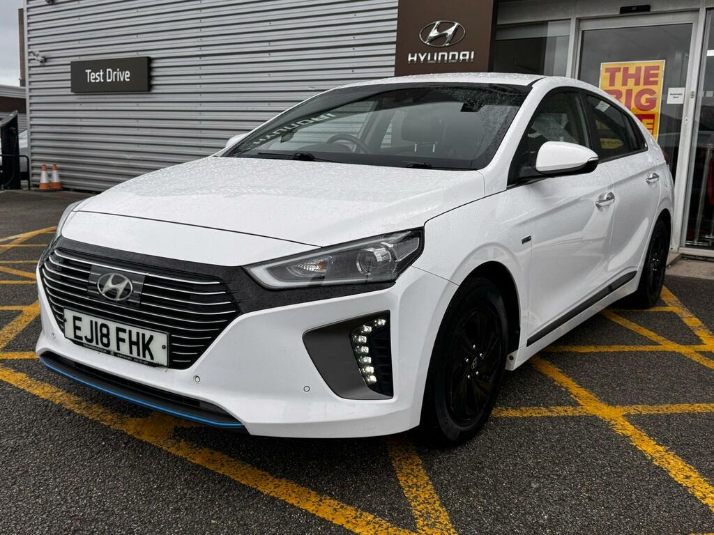 Hyundai Ioniq 1.6 H-gdi Premium Se Dct Euro 6 Ss White #3
