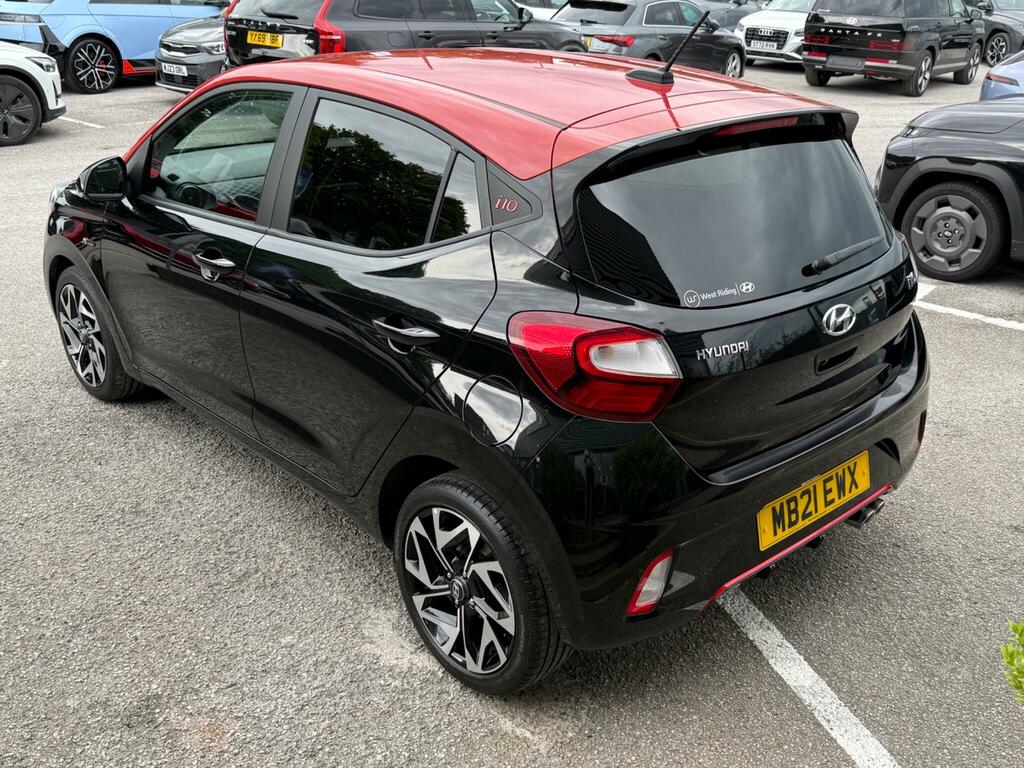 Hyundai I10 1.0 T-gdi N Line Euro 6 Ss MB21EWX Black #2