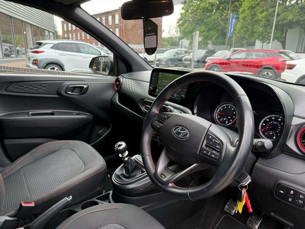 Hyundai I10 1.0 T-gdi N Line Euro 6 Ss MB21EWX Black #6