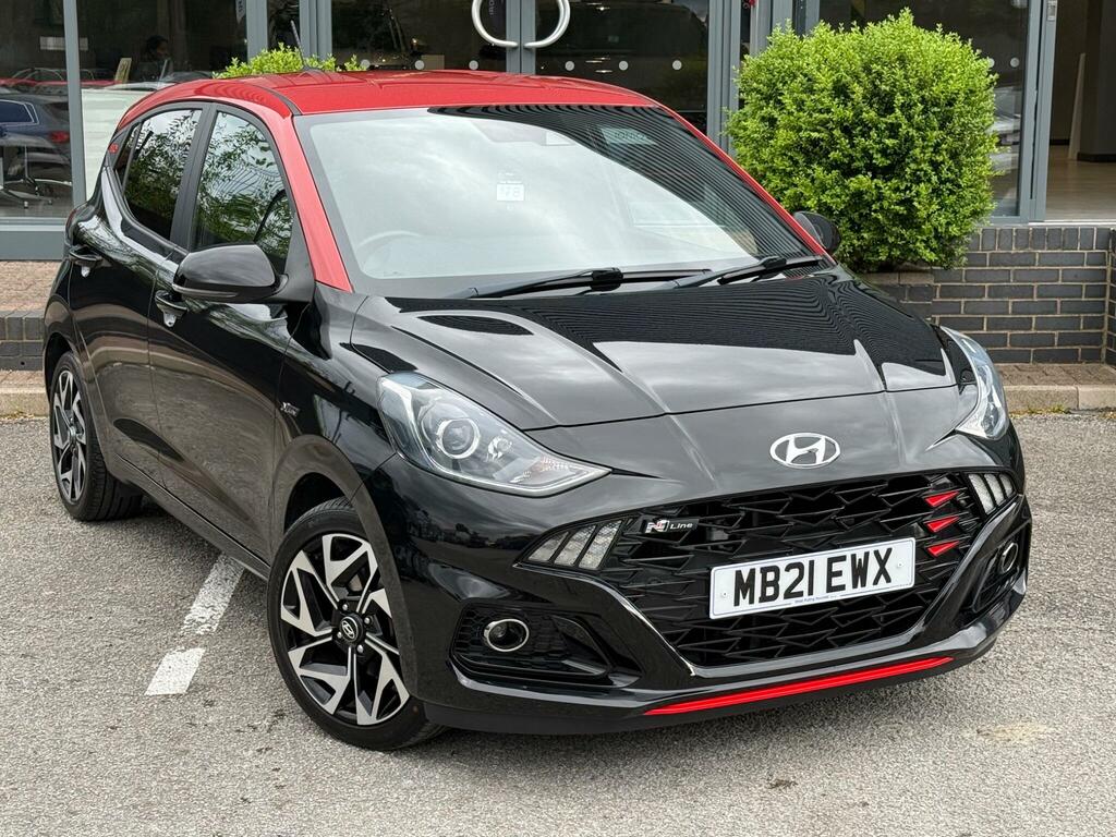 Hyundai I10 1.0 T-gdi N Line Euro 6 Ss MB21EWX Black