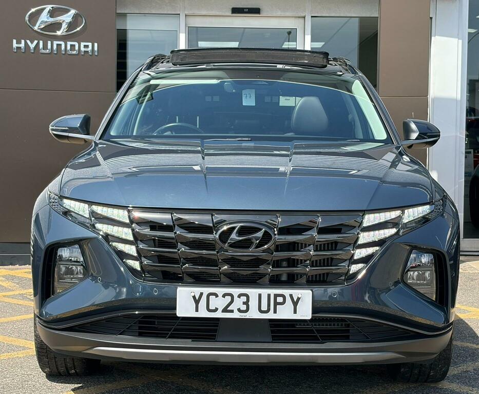 Hyundai Tucson 1.6 T-gdi Mhev Ultimate Dct 4Wd Euro 6 Ss YC23UPY Blue #5