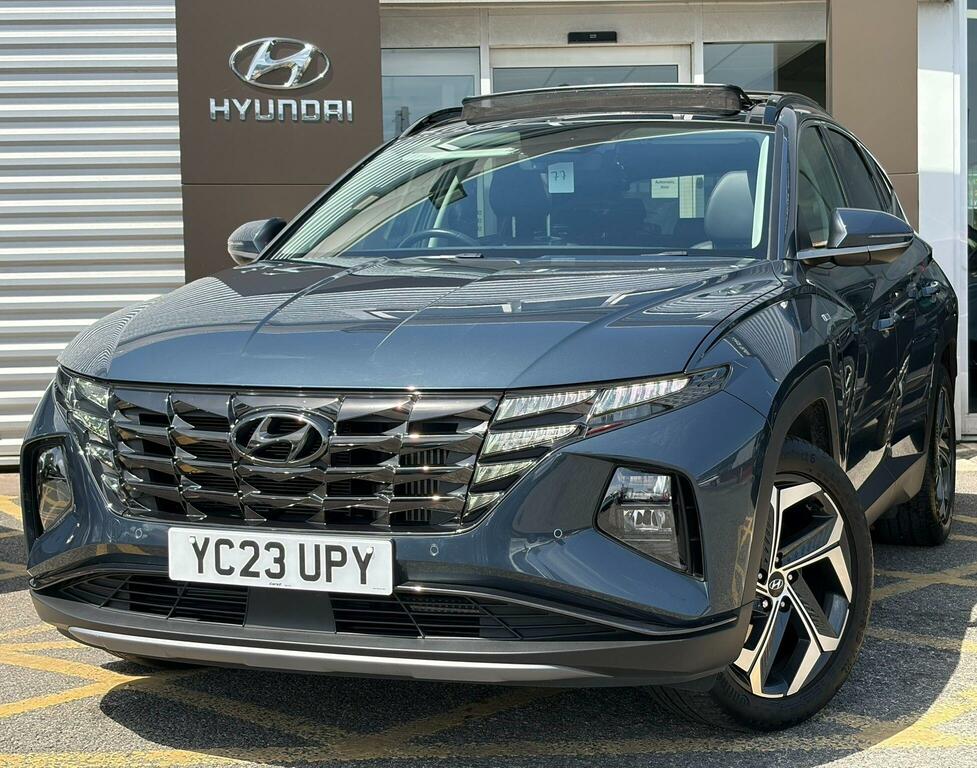 Hyundai Tucson 1.6 T-gdi Mhev Ultimate Dct 4Wd Euro 6 Ss YC23UPY Blue #3