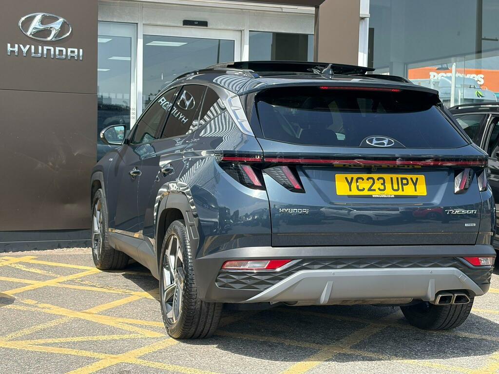 Hyundai Tucson 1.6 T-gdi Mhev Ultimate Dct 4Wd Euro 6 Ss YC23UPY Blue #2