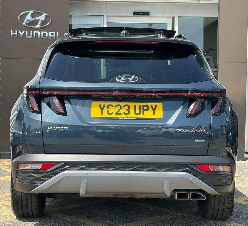 Hyundai Tucson 1.6 T-gdi Mhev Ultimate Dct 4Wd Euro 6 Ss YC23UPY Blue #6