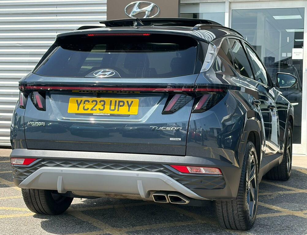 Hyundai Tucson 1.6 T-gdi Mhev Ultimate Dct 4Wd Euro 6 Ss YC23UPY Blue #4