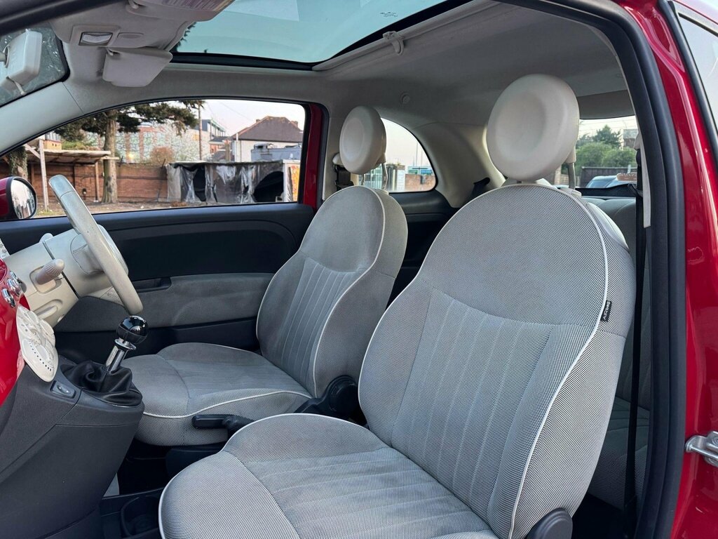 Fiat 500 Convertible Black #20