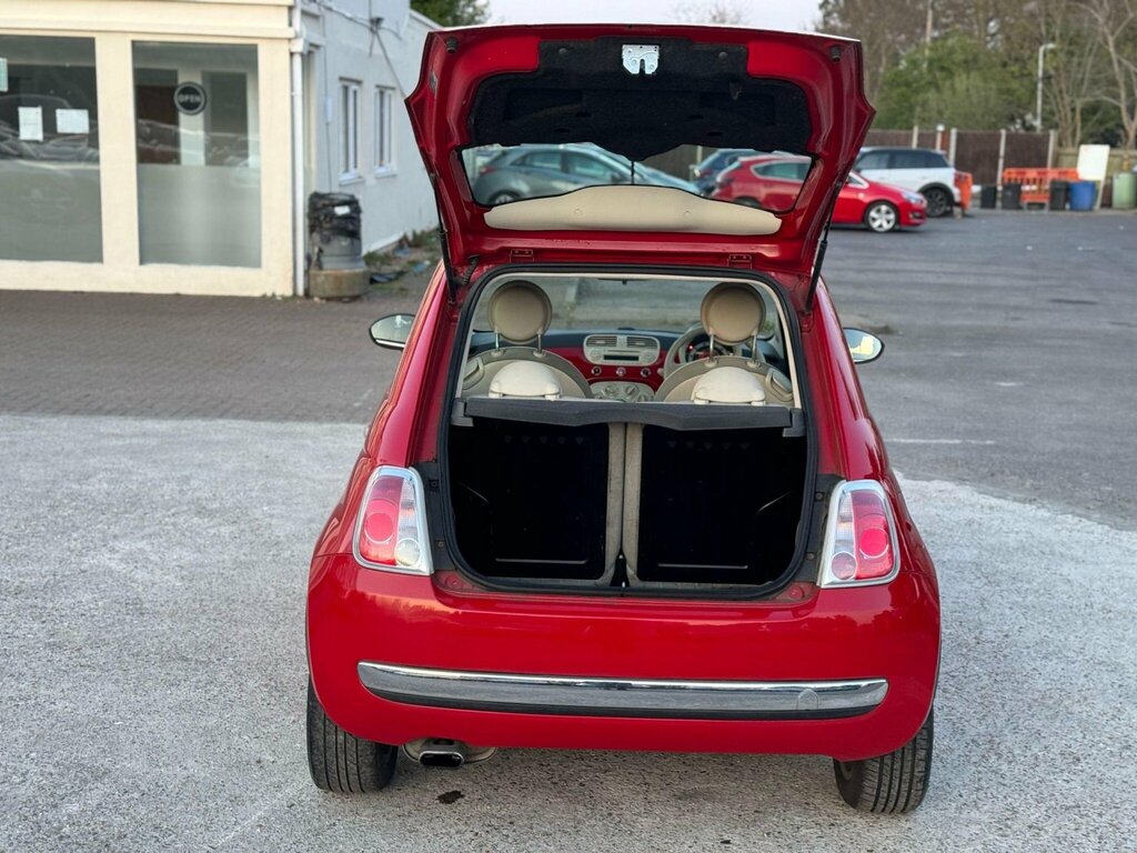 Fiat 500 Convertible Black #23