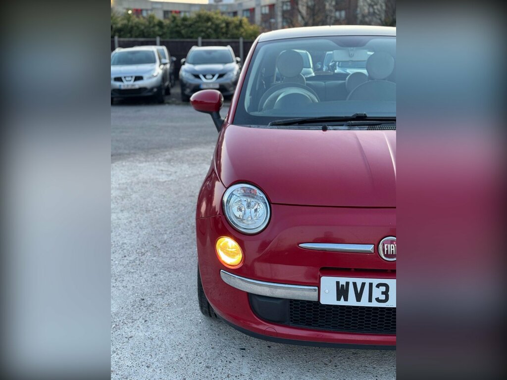 Fiat 500 Convertible Black #9