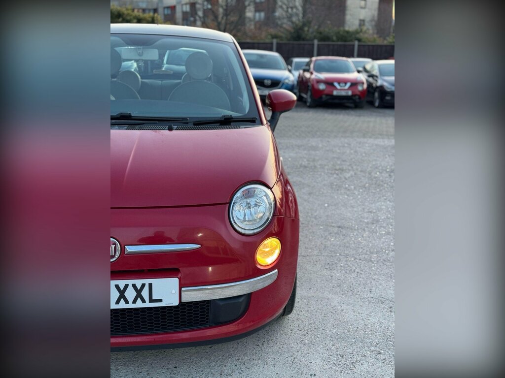 Fiat 500 Convertible Black #10