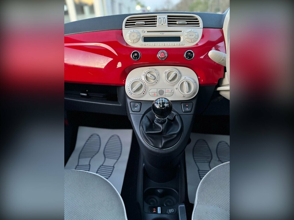 Fiat 500 Convertible Black #28