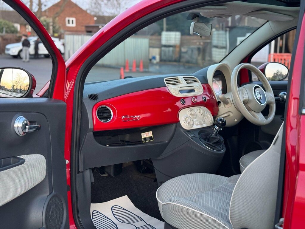 Fiat 500 Convertible Black #18