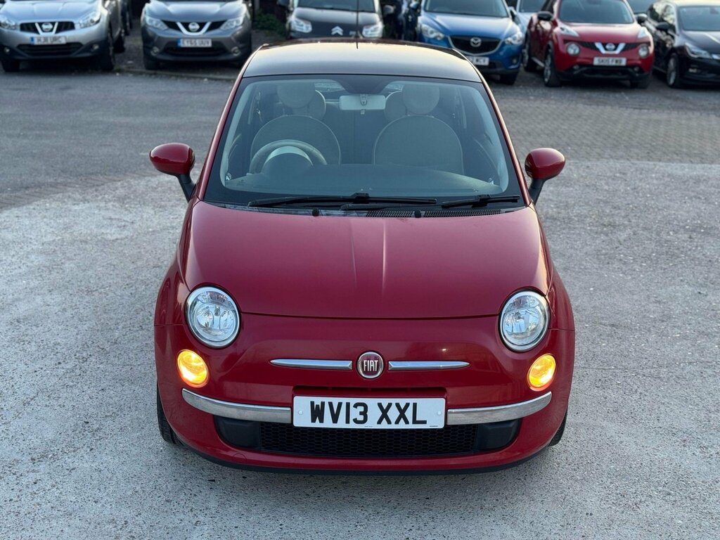 Fiat 500 Convertible Black #13