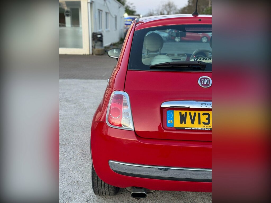 Fiat 500 Convertible Black #11