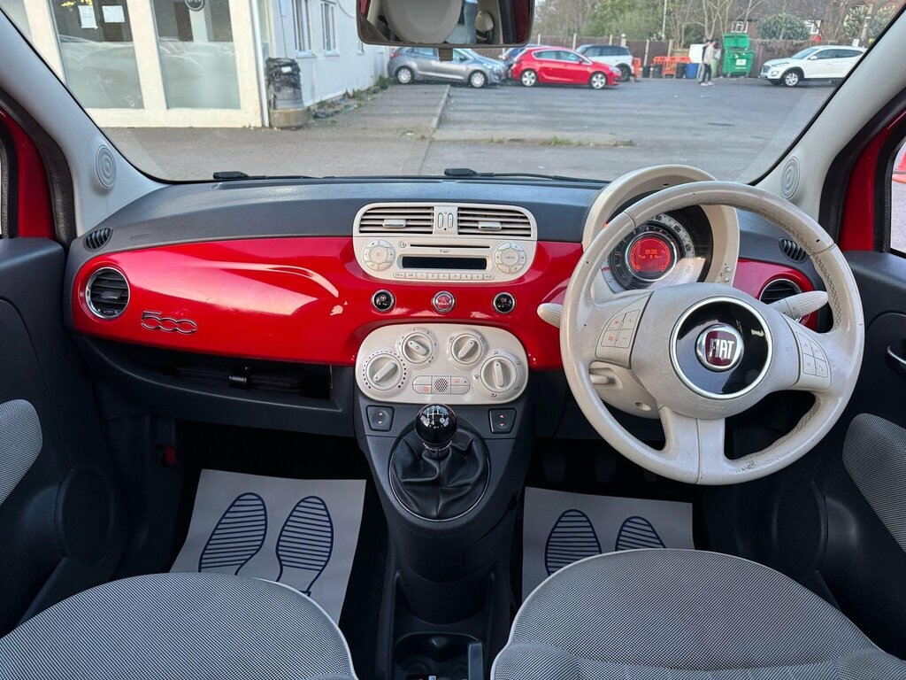 Fiat 500 Convertible Black #30