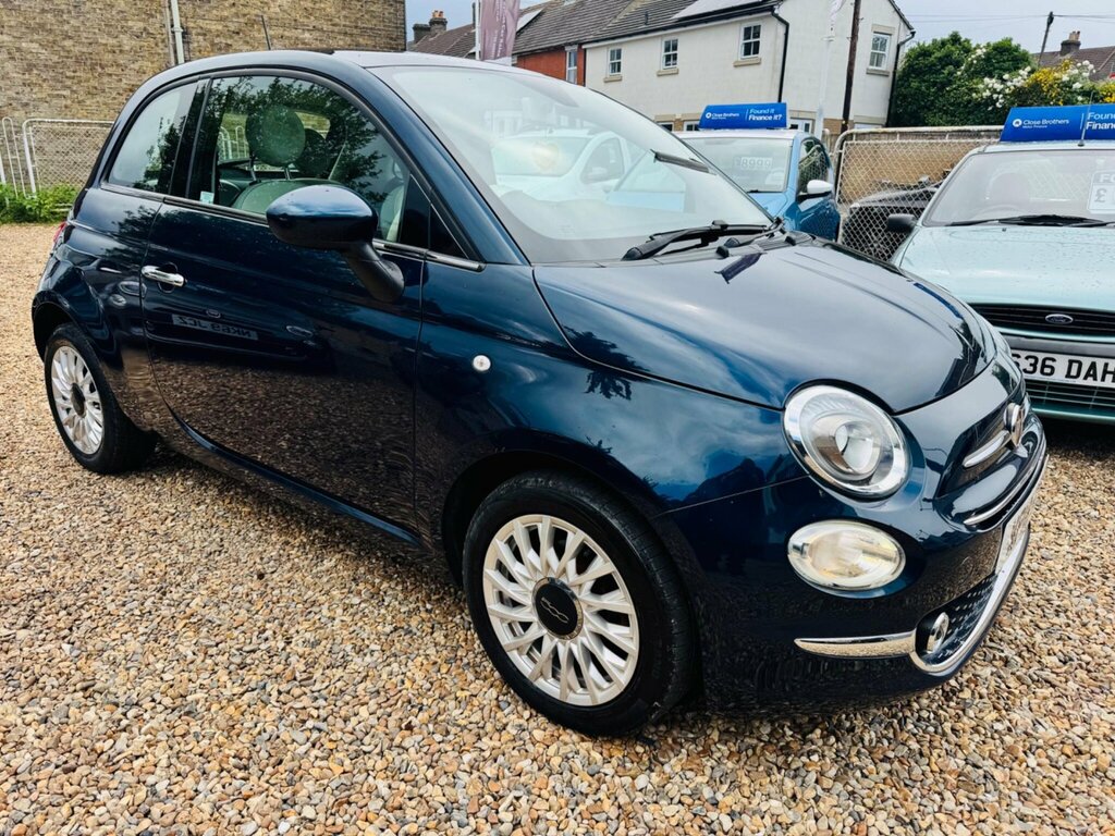 Fiat 500 1.2 Lounge Euro 6 Ss Blue