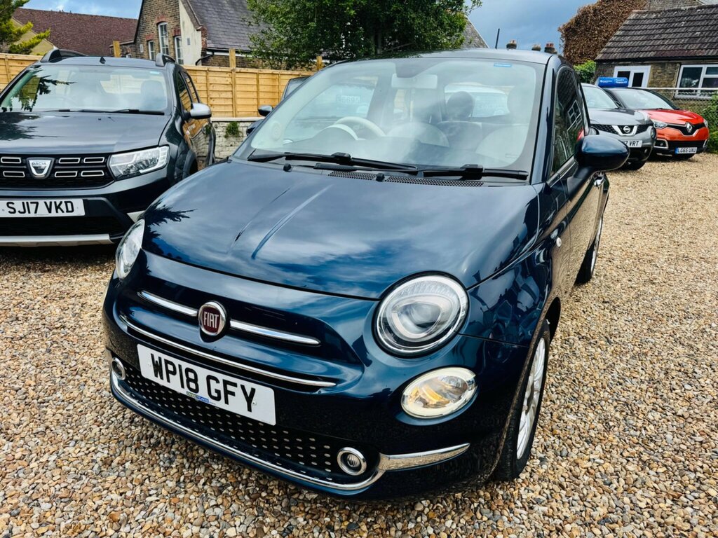 Fiat 500 1.2 Lounge Euro 6 Ss WP18GFY Blue #5