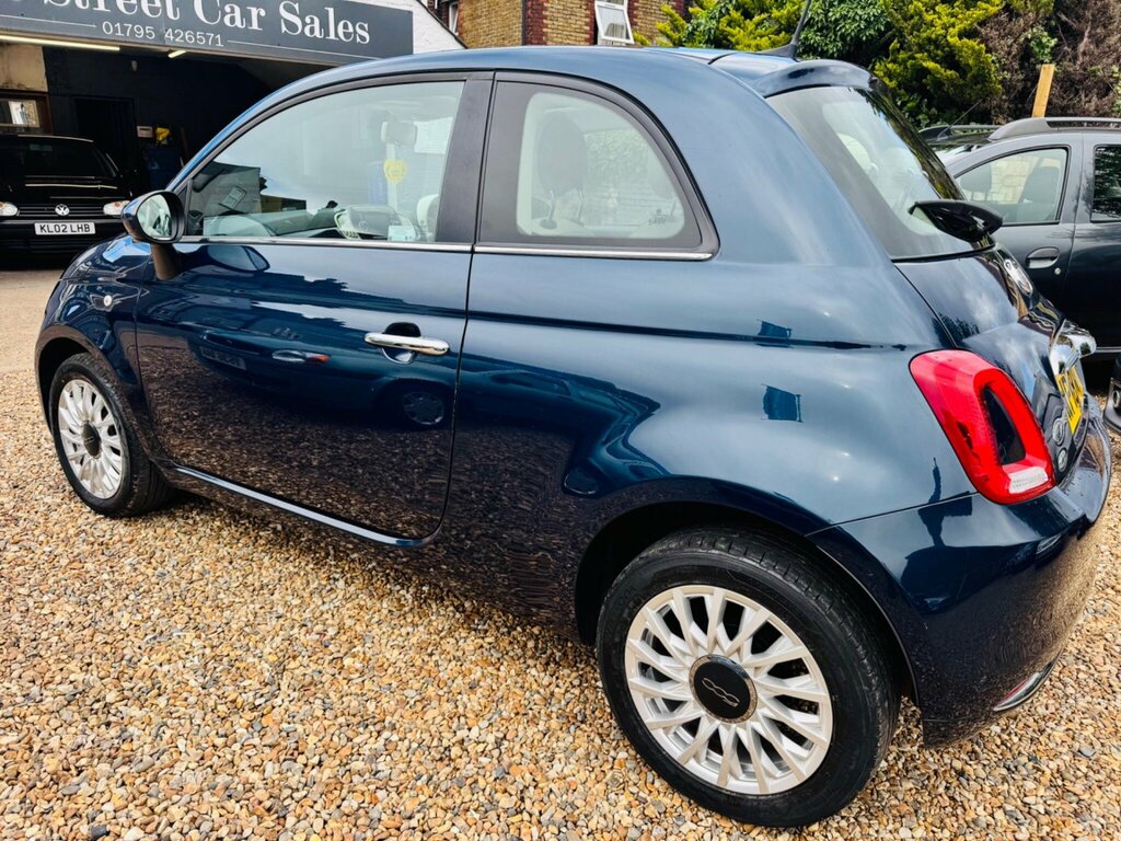 Fiat 500 1.2 Lounge Euro 6 Ss WP18GFY Blue #6