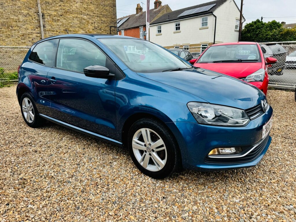 Volkswagen Polo 1.0 Bluemotion Tech Match Euro 6 Ss Blue #2